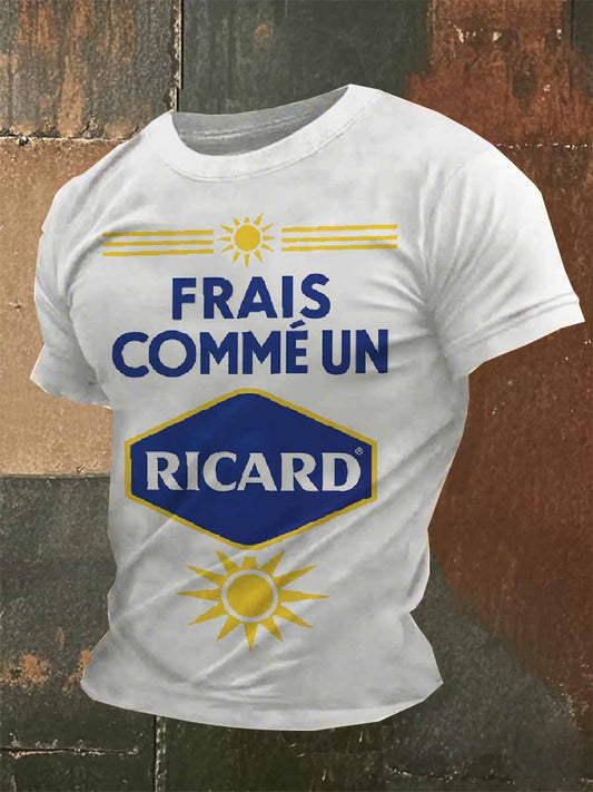 T-Shirt À Manches Courtes Pour Homme Richard