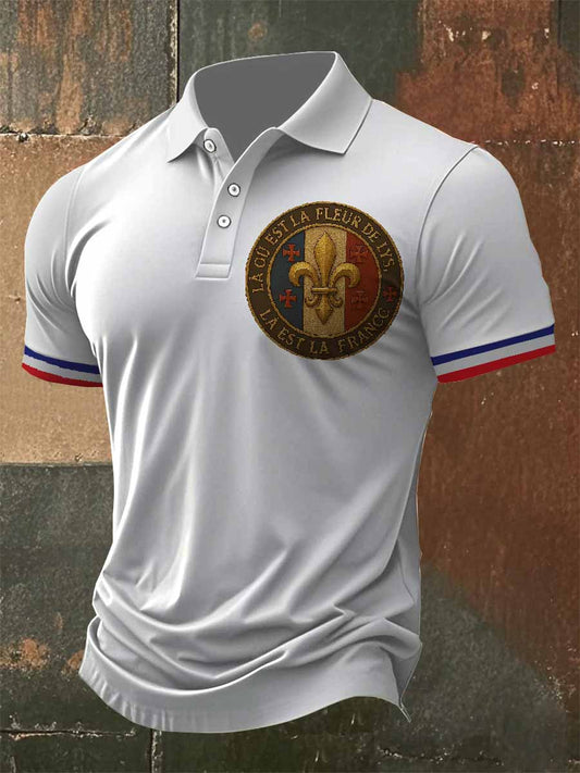 Polo À Manches Courtes Lily Badge Pour Homme
