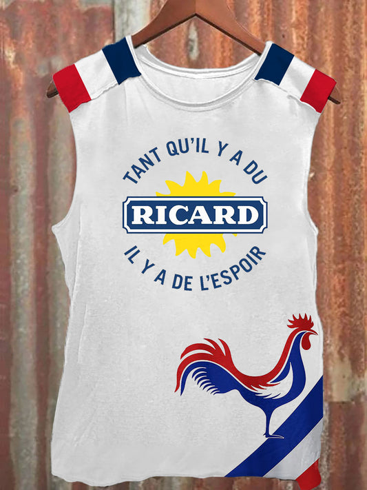 Veste tant Qu'il Y A Du Ricard Homme