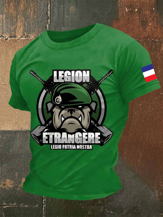 T-Shirt Imprimé À Manches Courtes Pour Homme