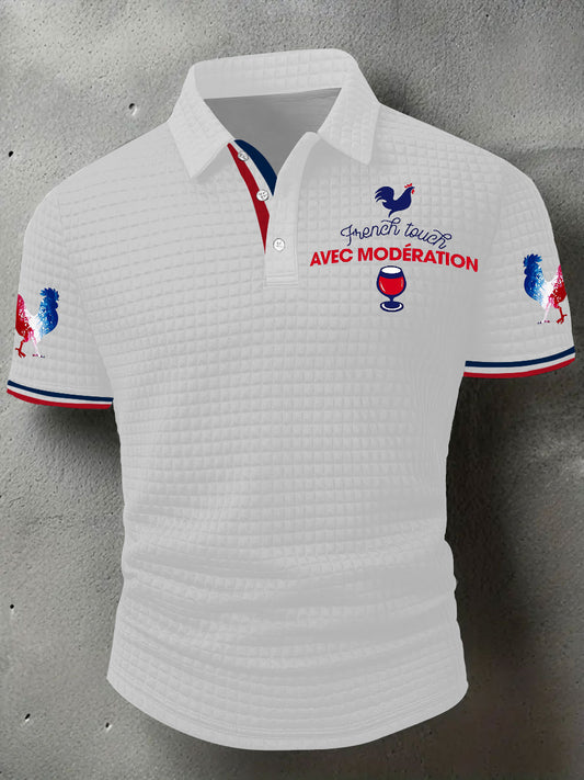 Chemise à manches courtes French touch Homme