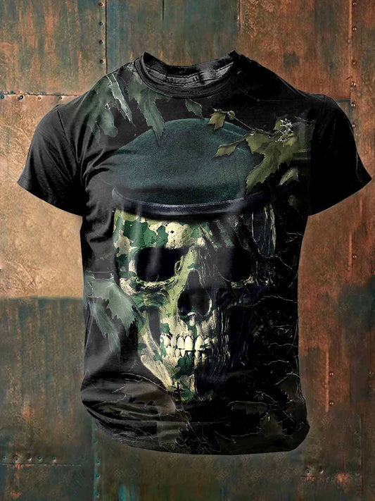 T-Shirt Vintage Régiment Étranger Français Pour Hommes