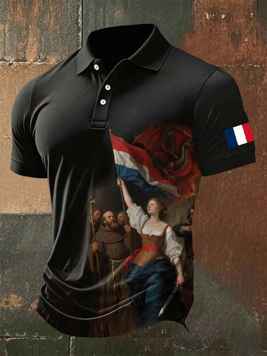 Polo Vintage Marianna Manches Courtes Homme