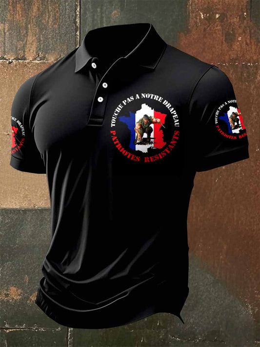 Polo Vintage Légion Étrangère Homme Imprimé