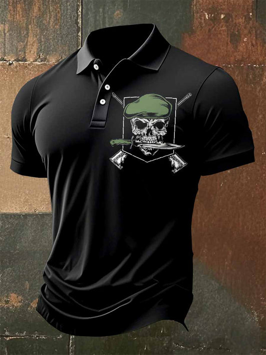 Polo Homme Vintage Régiment Étranger Français
