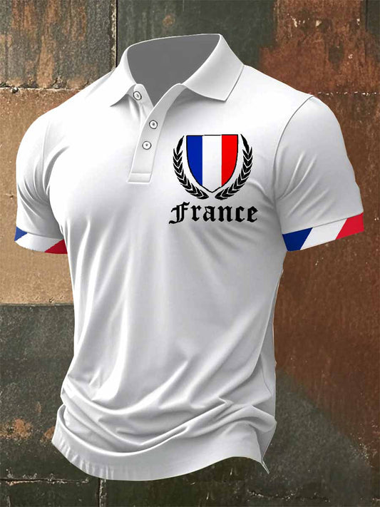 Polo Imprimé Pour Homme