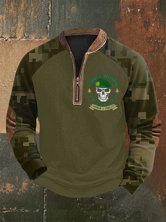 Homme Vintage Régiment Étranger Gardes