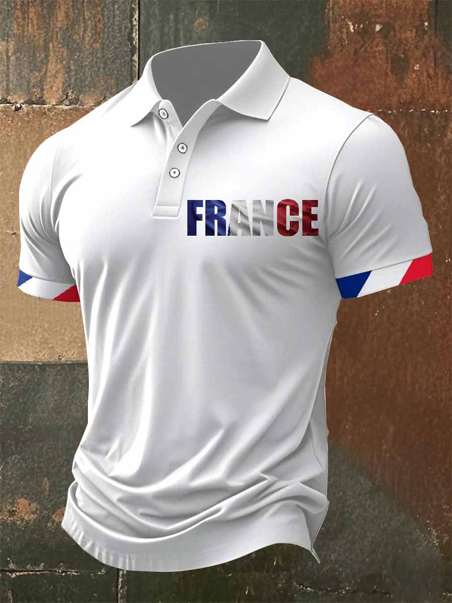 Polo Imprimé Pour Homme