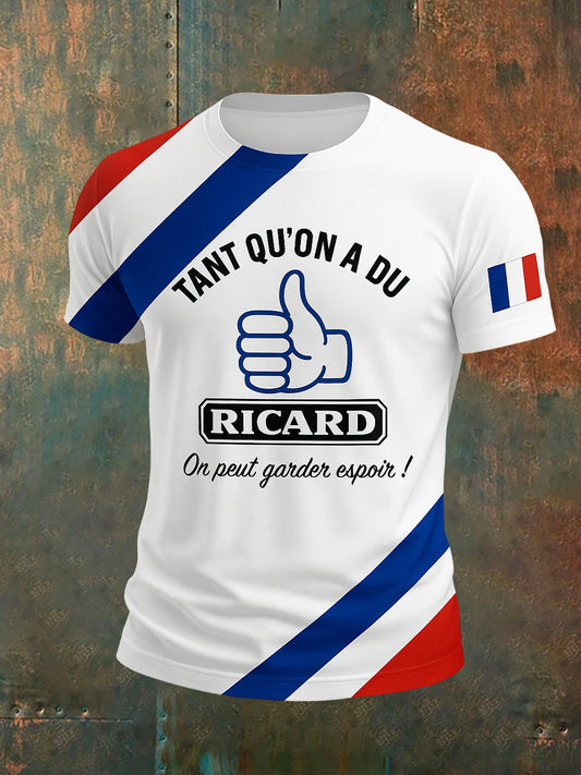 T-shirt à manches courtes Ricard Homme