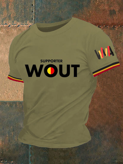 T-shirt à manches courtes Supporter Wout Homme
