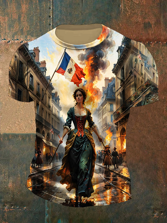 Men's French Revolution Casual T-Shirt