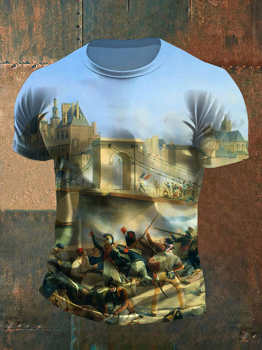 Men's French Revolution Casual T-Shirt