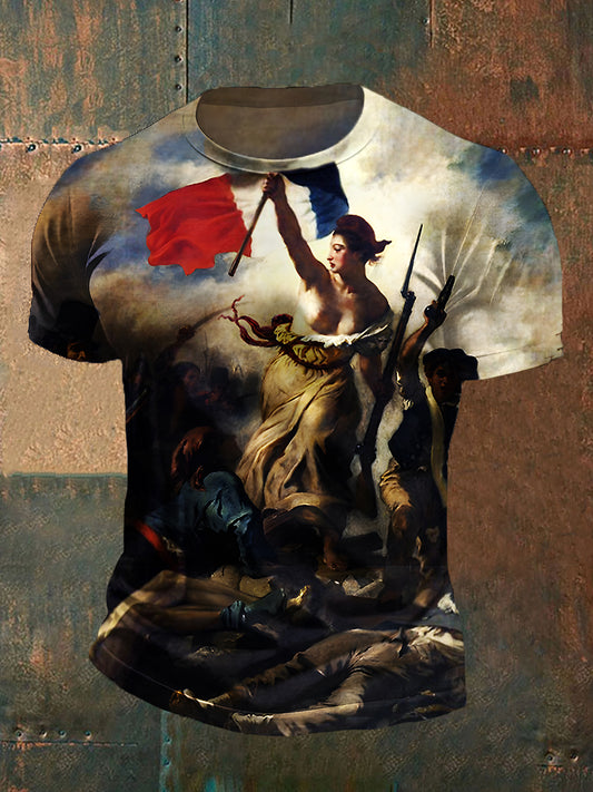 Men's French Revolution Casual T-Shirt