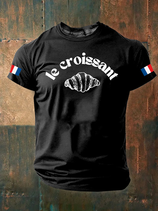T-Shirt Vintage Imprimé Homme