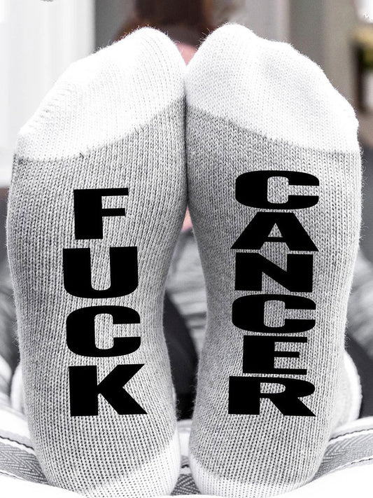 Chaussettes unisexes Hey cancer