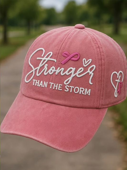 Sensibilisation au cancer du sein Chapeau unisexe imprimé ruban rose