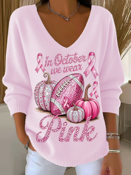 Haut Décontracté Rétro Animal Art Floral Col V Femme