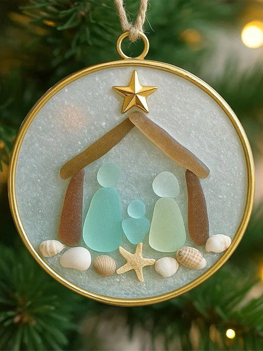 Ornement d'arbre de Noël côtier