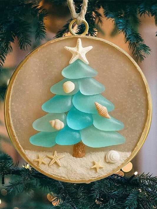 Ornement d'arbre de Noël côtier