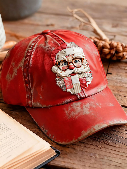Chapeaux unisexes rouges du père Noël