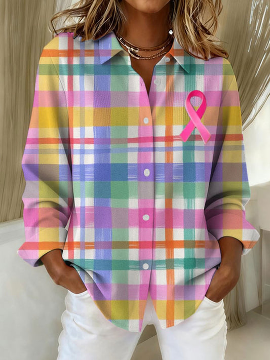 Chemises de sensibilisation au cancer du sein pour femmes