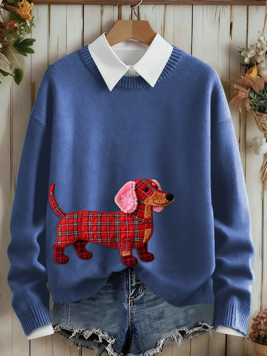 Sweat-shirt Dog Art Femme