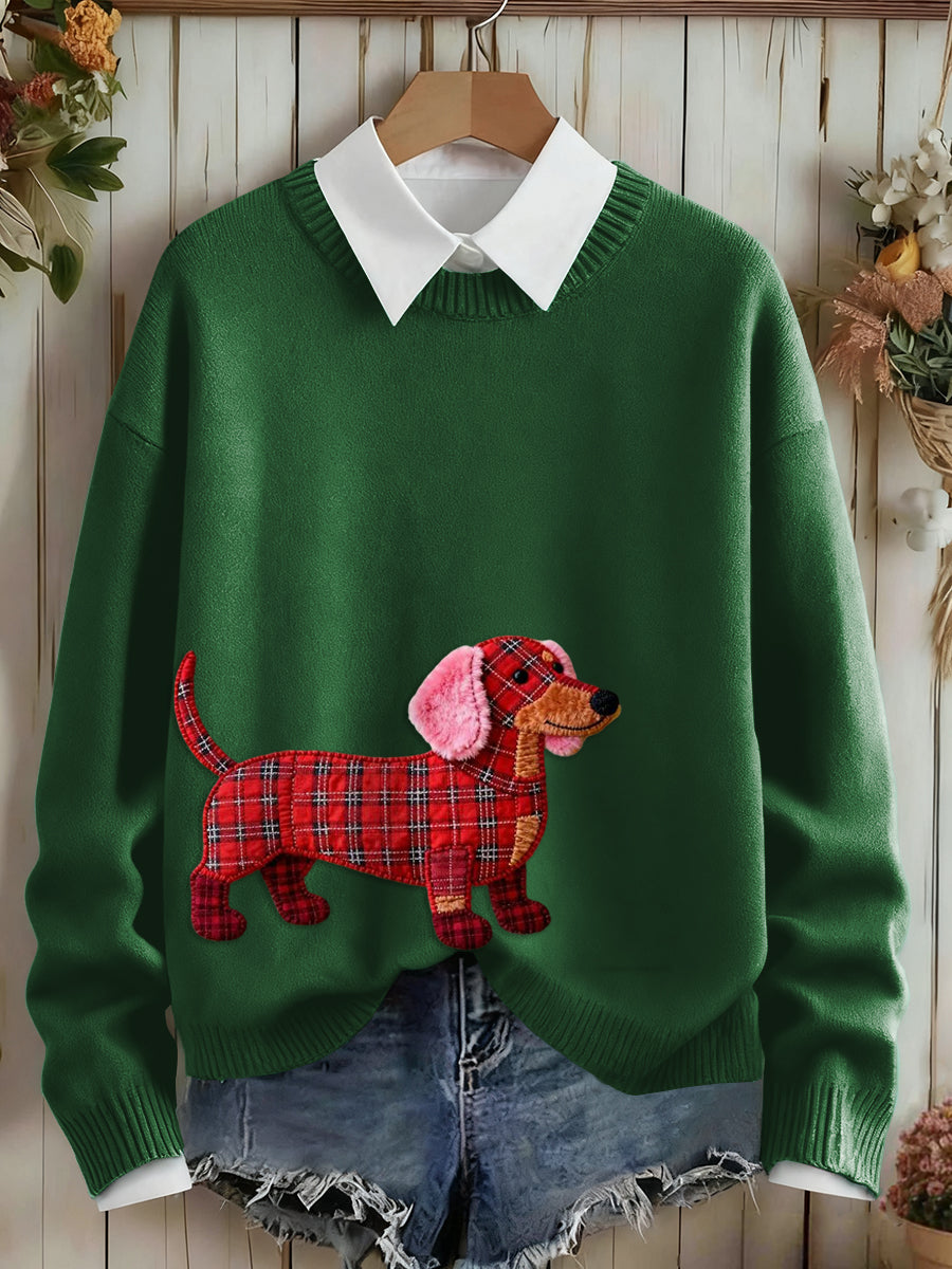 Sweat-shirt Dog Art Femme