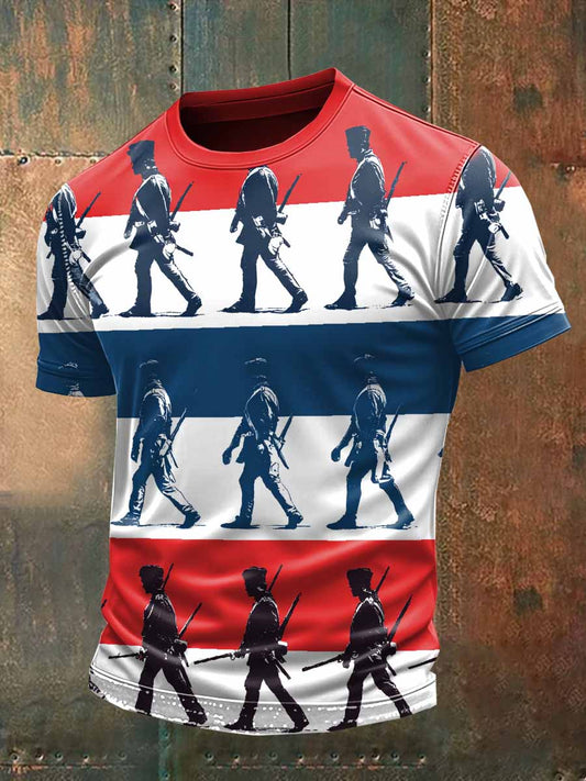 T-Shirt Décontracté Imprimé Vintage