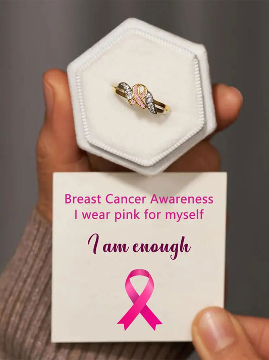 Bague cancer du sein pour femme