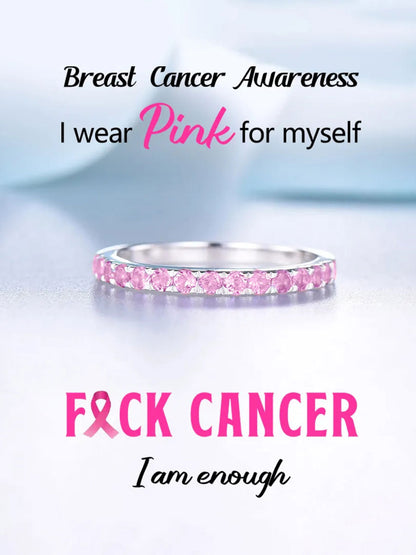 Bague cancer du sein pour femme