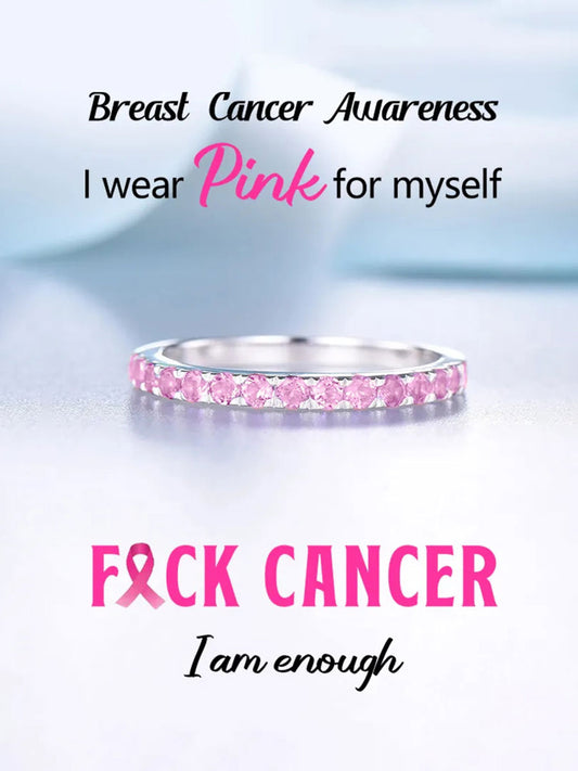Bague cancer du sein pour femme