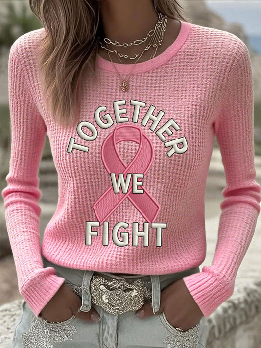 T-shirts à manches longues Together We Fight Femme