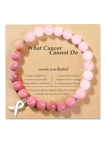 Bracelet Femme Cancer Du Sein Rose