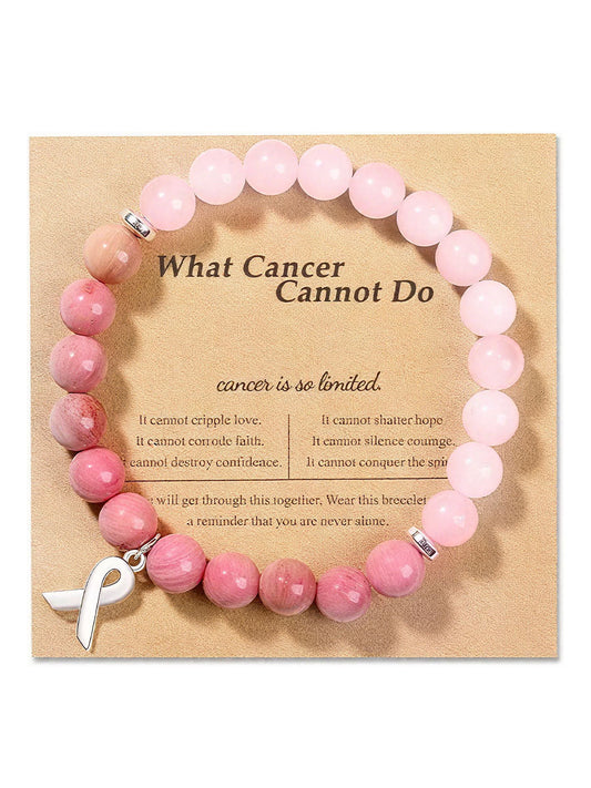 Bracelet Femme Cancer Du Sein Rose