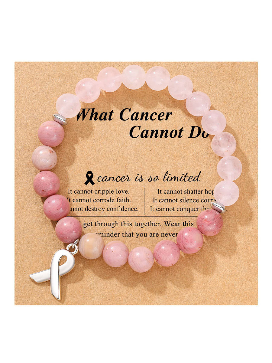 Bracelet Femme Cancer Du Sein Rose