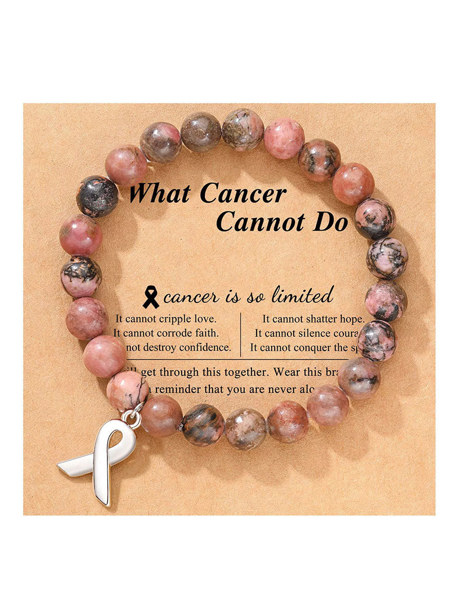 Bracelet Femme Cancer Du Sein Rose