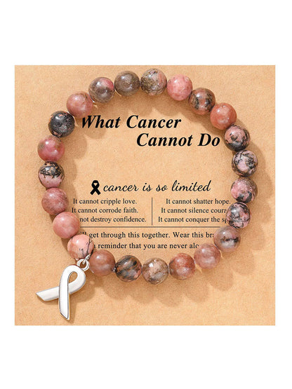 Bracelet Femme Cancer Du Sein Rose