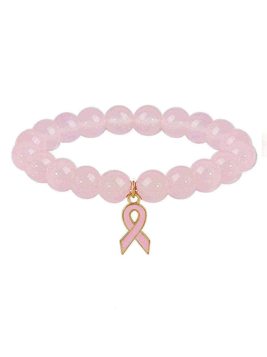 Bracelet Femme Cancer Du Sein Rose