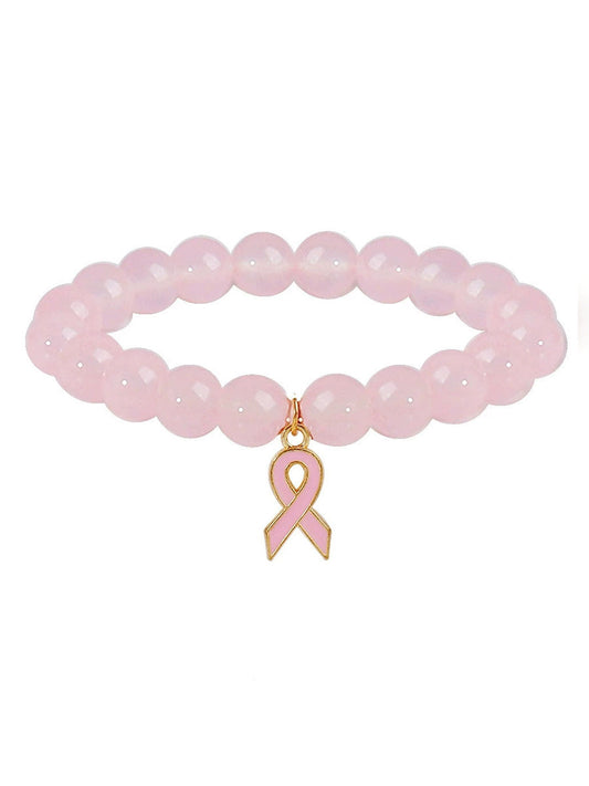 Bracelet Femme Cancer Du Sein Rose