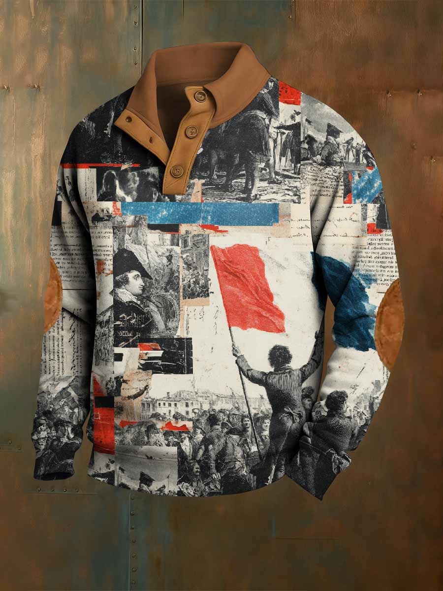 Hoodies décontractés Vintage Imprimés