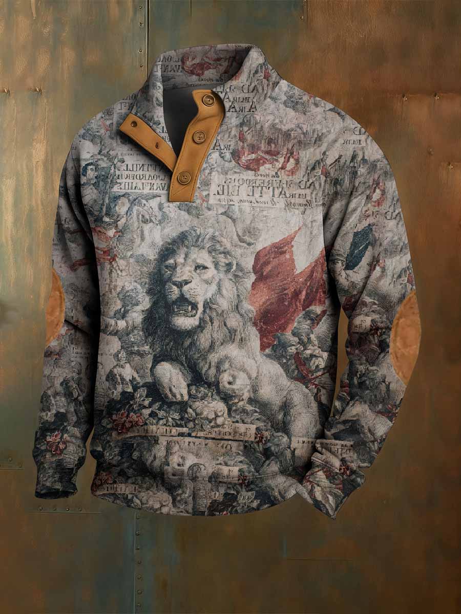 Hoodies décontractés Vintage Imprimés