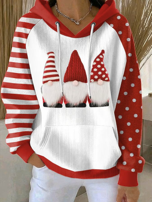 Les hauts imprimés de Noël des femmes