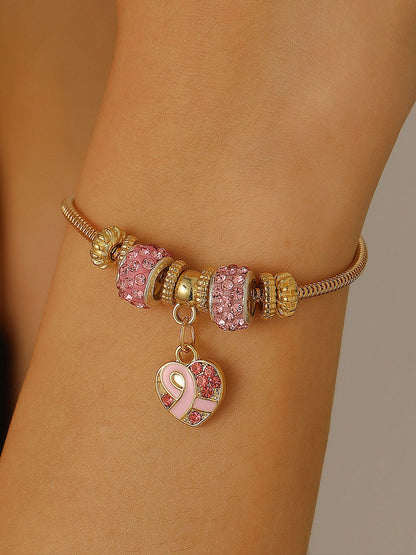 Sensibilisation au cancer du sein Accessoires ruban rose pour femmes