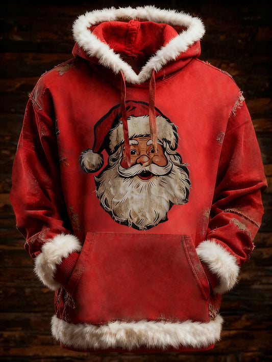 Sweat à capuche décontracté de Noël pour hommes