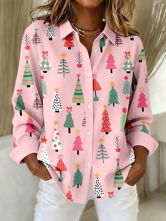 Chemise Femme Arbre de Noël Art Print
