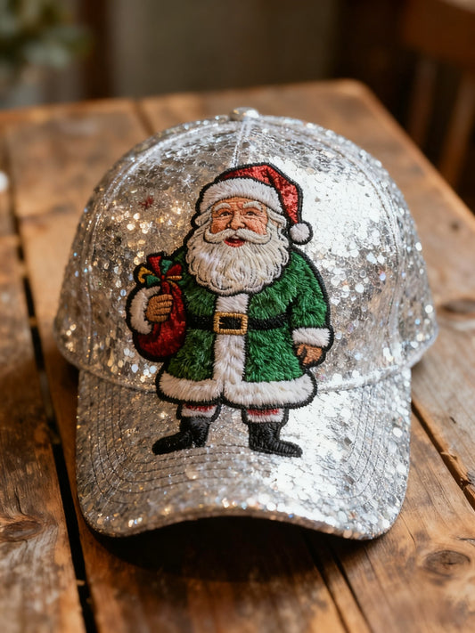 Chapeau de Noël décontracté rétro Santa