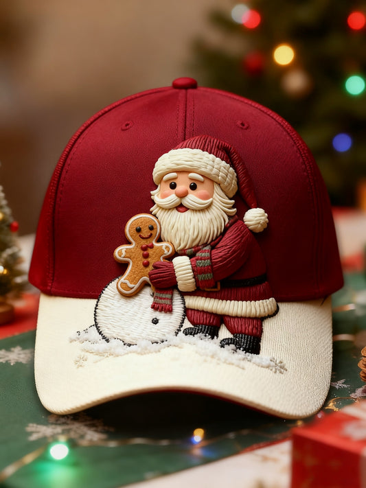 Chapeau de Noël décontracté rétro Santa