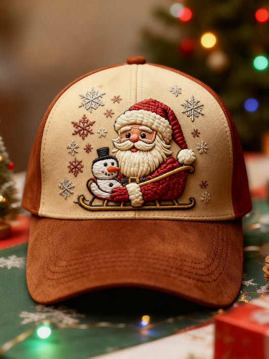 Chapeau de Noël décontracté rétro Santa