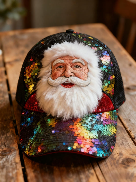 Chapeau de Noël décontracté rétro Santa