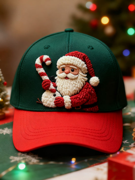 Chapeau de Noël décontracté rétro Santa